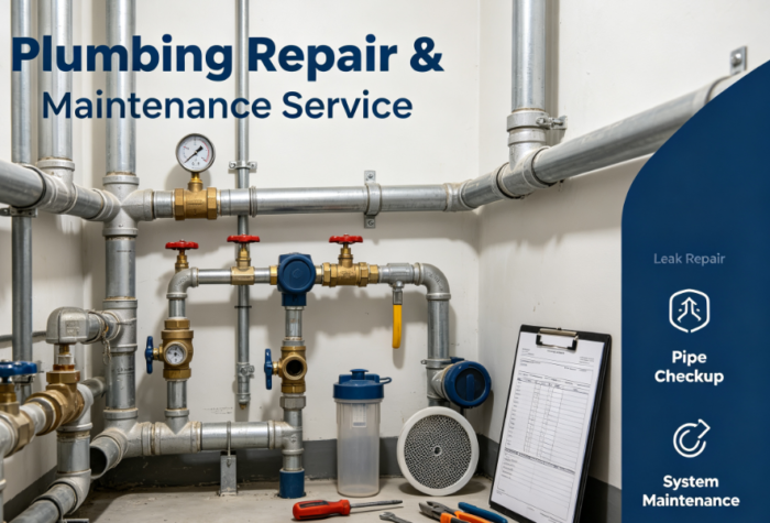 Plumbing Repair & Maintenance Service